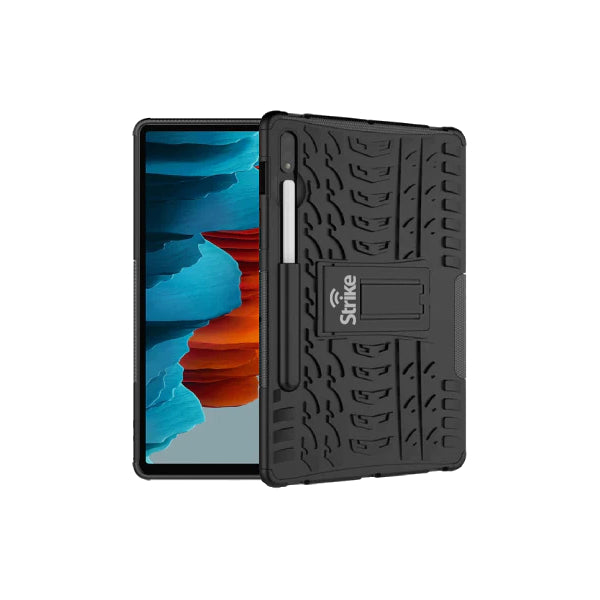 Strike Rugged Case for Samsung Galaxy Tab S7/S8 (Black)