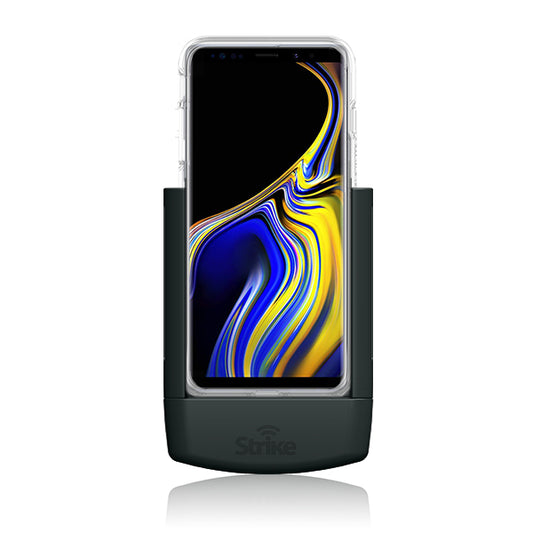 Samsung Galaxy Note 9 Car Cradle with Strike case