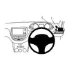 ClicOn No Holes Dash Mount for Peugeot 208 12-14
