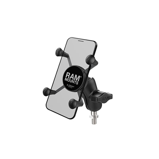 RAM® X-Grip® Phone Mount with 3/8"-16 Threaded Ball Base (RAP-B-236-A-UN7U)