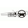 ClicOn No Holes Dash Mount for Land Rover Discovery 2 94-04