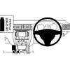 ClicOn No Holes Dash Mount for Volkswagen Jetta 11-14