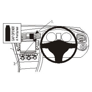 ClicOn No Holes Dash Mount for Volkswagen Golf VII 13-14
