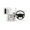 ClicOn No Holes Dash Mount for Land Rover Discovery 3 05-09