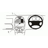 ClicOn No Holes Dash Mount for Peugeot 206 Gti 180 CC 02-06