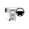 ClicOn No Holes Dash Mount for Land Rover Range Rover Evoque 12-14