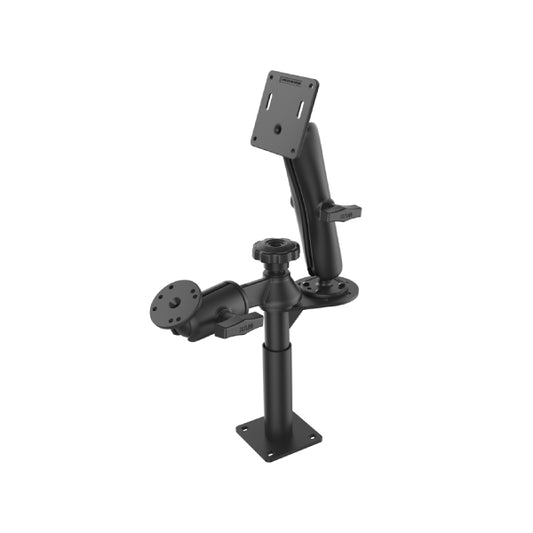 RAM® Tele-Pole™ with 4” & 5” Poles and Double Ball 75x75mm VESA Mount (RAM-VP-SW2F-45-2461)