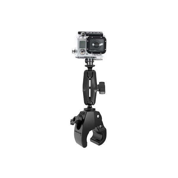 RAM® Tough-Claw™ Medium Clamp Mount with Universal Action Camera Adapter (RAP-B-404-GOP1U)