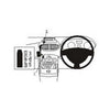ClicOn No Holes Dash Mount for Renault Clio 06-12