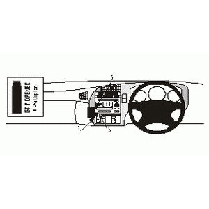 ClicOn No Holes Dash Mount for Saab 9-5 98-05