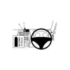 ClicOn No Holes Dash Mount for Mitsubishi ASX 11-14