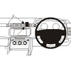 ClicOn No Holes Dash Mount for Land Rover Range Rover Sport 14-14