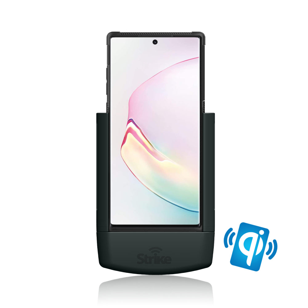 Samsung Galaxy Note 10+ Wireless Charging Car Cradle for Strike Rugged case