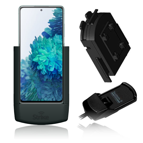 Samsung Galaxy S20 FE Solution for Bury System 9 with Strike Alpha Cradle & Adapter