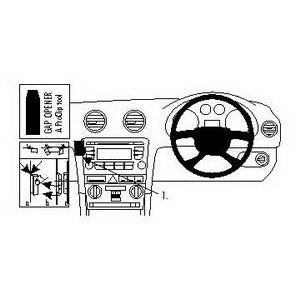ClicOn No Holes Dash Mount for Audi A3 S3 07-12