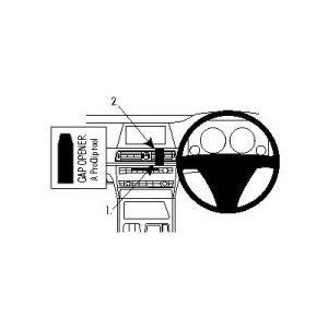 ClicOn No Holes Dash Mount for BMW 7 Series F01 F02 09-14