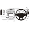 ClicOn No Holes Dash Mount for Toyota Camry 12-14