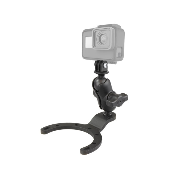 RAM® Large Gas Tank Mount with Universal Action Camera Adapter (RAM-B-411-A-GOP1U)