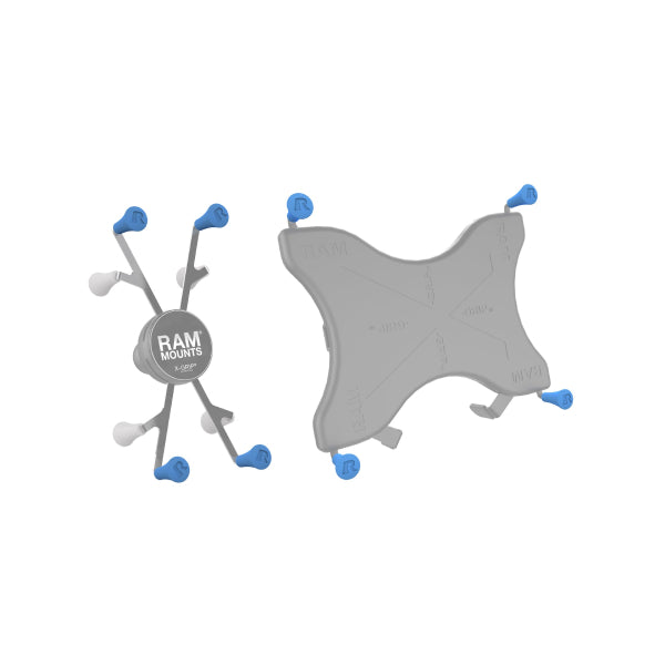 RAM® X-Grip® Blue Rubber Cap 4-Pack (RAP-UN-CAP-4-BLUEU)