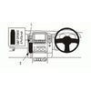 ClicOn No Holes Dash Mount for Nissan Navara 06-10
