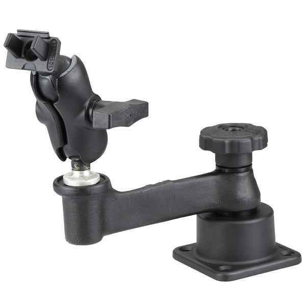 RAM Horizontal Swing Arm Mount for Lowrance Elite-5 Series (RAM-109H-2B-B-LO11)