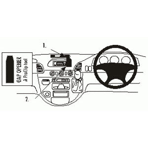 ClicOn No Holes Dash Mount for Mercedes Benz Sprinter 00-06