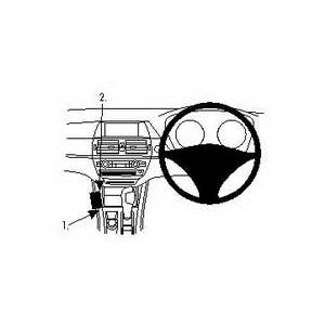 ClicOn No Holes Dash Mount for BMW X5 07-13