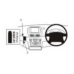ClicOn No Holes Dash Mount for Nissan Almera Tino 04-06