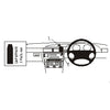 ClicOn No Holes Dash Mount for BMW 7 Series E38 94-01