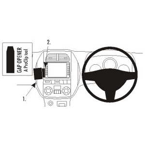 ClicOn No Holes Dash Mount for Toyota RAV 4 04-05