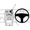 ClicOn No Holes Dash Mount for Suzuki SX4 11-14