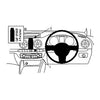 ClicOn No Holes Dash Mount for Audi A3 13-14