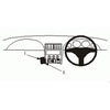 ClicOn No Holes Dash Mount for BMW Z3 96-02