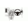 ClicOn No Holes Dash Mount for BMW X3 04-10
