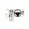 ClicOn No Holes Dash Mount for Volvo C70 06-14