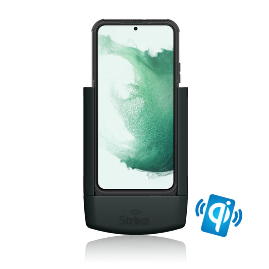 Samsung Galaxy S22+ Wireless Charging Car Phone Holder for Strike Rugged Case DIY
