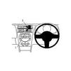 ClicOn No Holes Dash Mount for Mazda RX 8 08-12