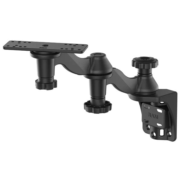 RAM® Vertical 12" Swing Arm Mount for Fishfinders & Plotters (RAM-109V-1U)