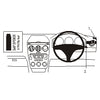 ClicOn No Holes Dash Mount for Mazda 6 02-07