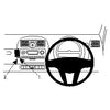 ClicOn No Holes Dash Mount for Smart ForTwo 11-14