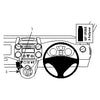 ClicOn No Holes Dash Mount for Citroen Berlingo 08-14