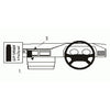 ClicOn No Holes Dash Mount for Mercedes Benz 124 86-94