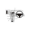 ClicOn No Holes Dash Mount for Honda Civic Hatch 07-11
