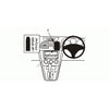 ClicOn No Holes Dash Mount for Subaru Impreza 05-07