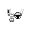 ClicOn No Holes Dash Mount for Volkswagen Touareg 11-14