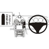 ClicOn No Holes Dash Mount for Porsche Cayman (Type 987) 05-12