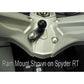 RAM Motorcycle Base 11mm hole 1" Ball (RAM-B-252U)