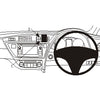 ClicOn No Holes Dash Mount for Toyota Corolla 13-14