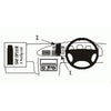 ClicOn No Holes Dash Mount for Ford Courier 01-07