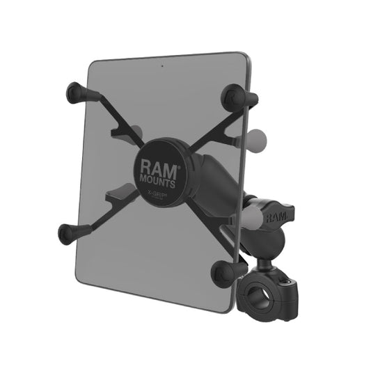 RAM® X-Grip® with RAM® Torque™ Medium Rail Base for 7"-8" Tablets (RAM-B-408-75-1-UN8U)